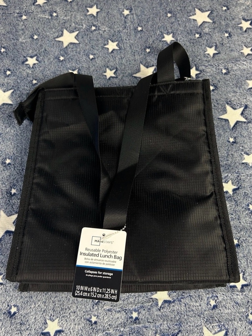 Mainstays Black Insulated Toiletry/Travel Bag